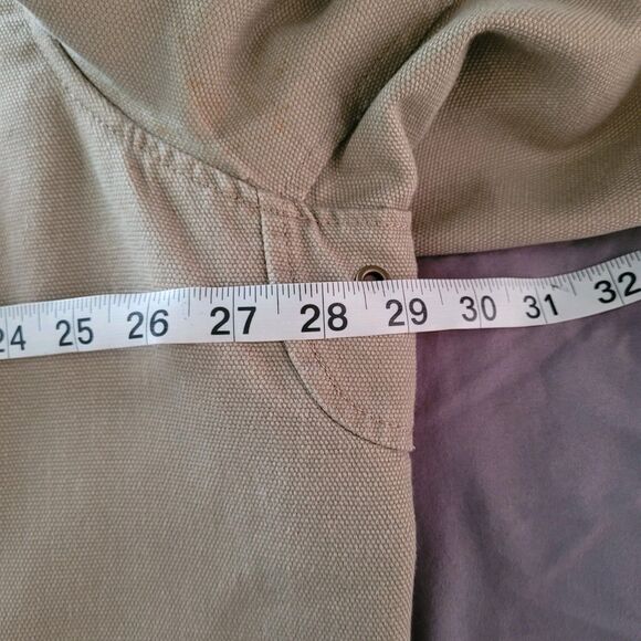 Duluth Trading Co. Fire Hose Presentation Jacket Mens 3XL XXXL Khaki Coat Heavy - Picture 5 of 10